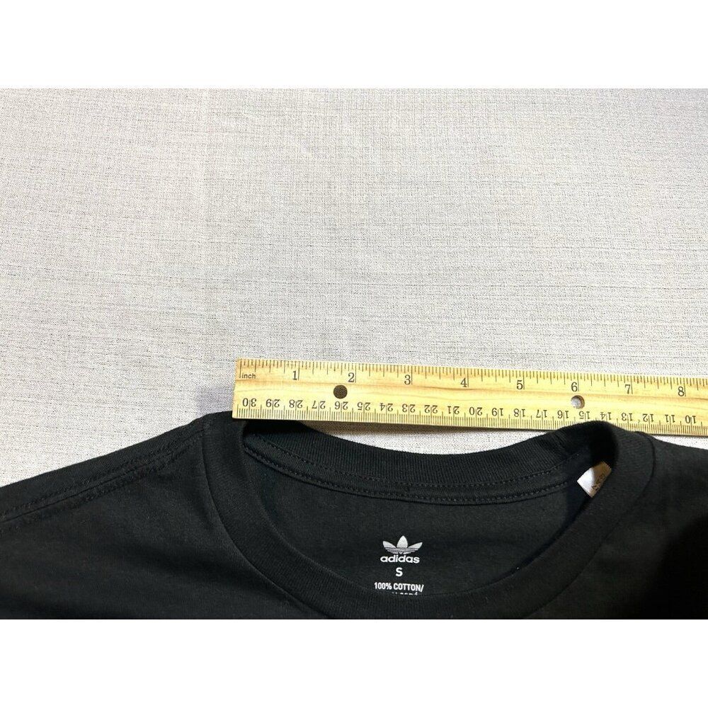 Adidas Originals Superstan Men's Cotton T Shirt - Adult S- Black - Picture 10 of 12